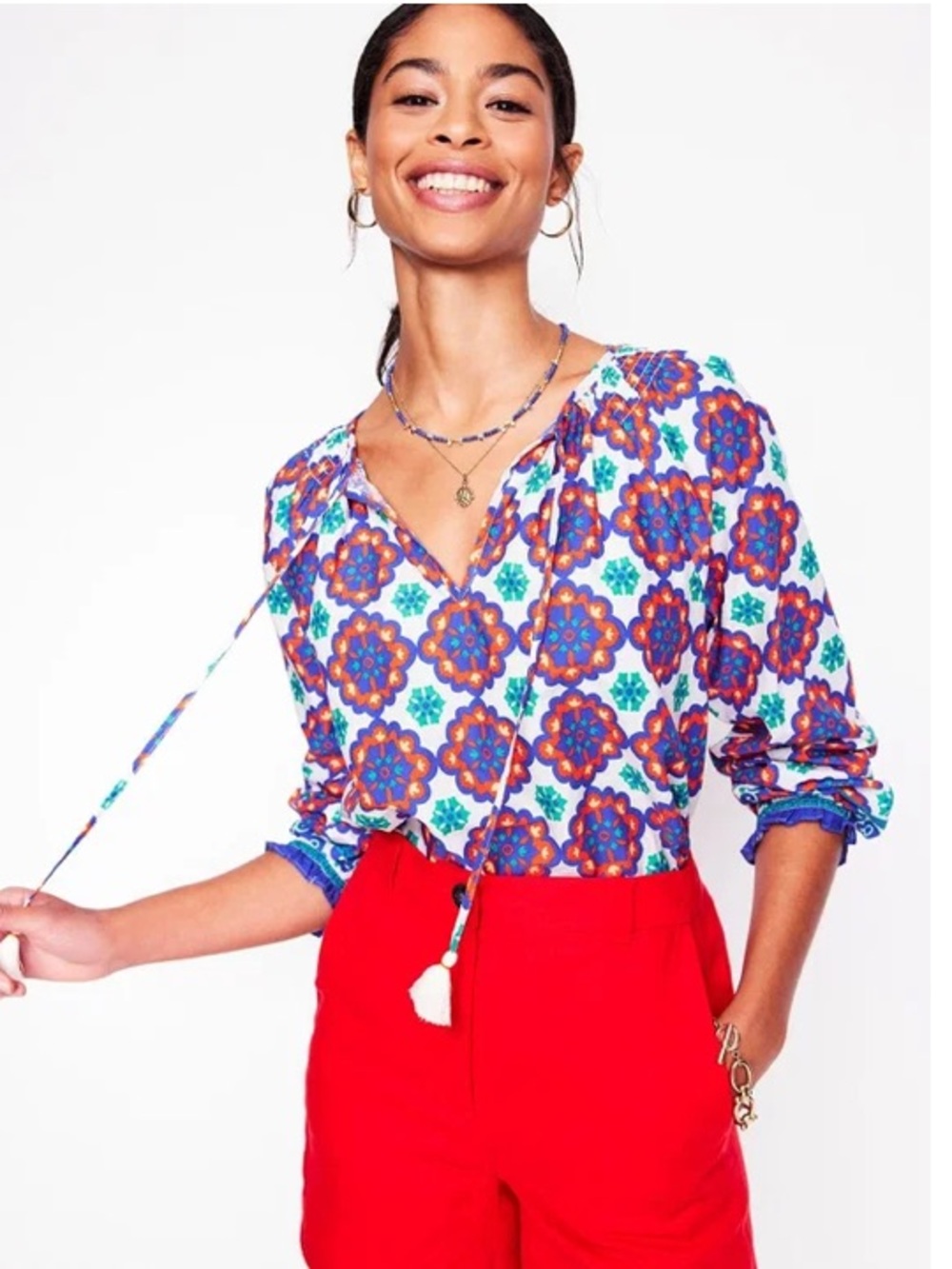 Boden Easy Cotton Blouse